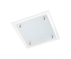EGLO PRIOLA Wand- / Deckenleuchte, Stahl, Integriert, 16 W, weiss, chrom
