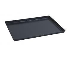 PADERNO Rechteckiges Pizzablech (Eisen), blau 50x35 cm