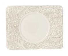 Villeroy & Boch quinsai Garten Untertasse Tee Tasse, Porzellan, Mehrfarbig, 17Â x 14Â cm