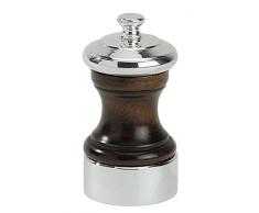 Peugeot 19570 Palace Pfeffermühle Holz, 5,2 x 5,2 x 10 cm, versilbert
