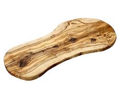 Naturally Med Schneidebrett aus Olivenholz, 40 cm