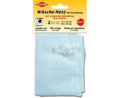 Kleiber + Co.GmbH Wäschenetz 2-St. Packg, weiß, 15x25 cm, ca. 30x40 cm