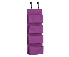 Premier Housewares 1901117 Hängeorganizer für Tür, Polyester, 4 Fächer, Violett