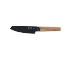 Berghoff Ron Gemüsemesser, Titan-Keramikbeschichtung, Antihaftbeschichtung, Stahl, Schwarz, 6 x 3 x 31 cm