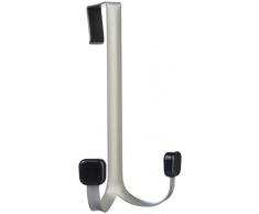 AmazonBasics - Türhaken, Doppelhaken, Nickel