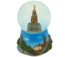Spieluhrenwelt 17505 Nürnberger Brunnen in Einer Schneekugel