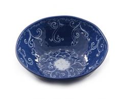 Nador Salatschüssel 100% 36 cm, Melamin, Blau, 0,1 x 0,1 x 0,1 cm