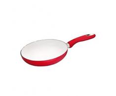 IBILI Bratpfanne Vital 16 cm, Aluminium, weiß/rot