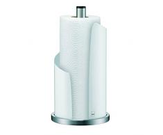 Kela 11201 Küchenrollenhalter, 15 cm Durchmesser, Edelstahl/Metall, Stella, Weiß