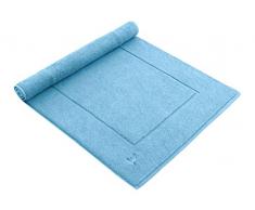 mÃ¶ve Superwuschel Badteppich 60 x 130 cm aus 100% Baumwolle, aquamarine