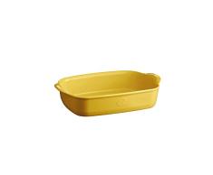 Emile Henry 439652 Ultime Auflaufform rechteckig Salbei small Provence Gelb