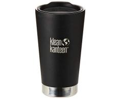 Klean Kanteen Thermobecher 16oz Flasche, Edelstahl, Shale Black, 0 cm