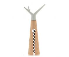 koala Forest Set Korkenzieher, Holz, Grau, 20 x 9 x 20 cm