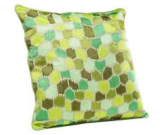 Kare Design Green Ornaments Kissen, 60 x 60 cm