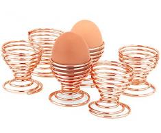 Apollo Kupfer Eierbecher Set6 WBX, Set von 6