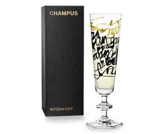 RITZENHOFF Next Champus Champagnerglas von Nerodiseppia, aus Kristallglas, 100 ml