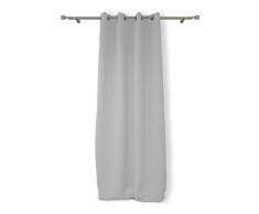 Soleil docre Ösenvorhang Uni 140x180 cm ALIX grau