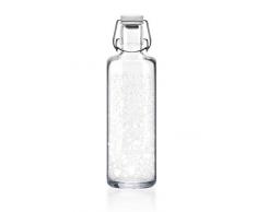 soulbottle 1,0l • “Icebreaker • Trinkflasche aus Glas • vegan, plastikfrei, klimaneutral
