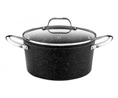 Monix Mineral hoher Kochtopf, Stein Modern 22x12x31 cm stein