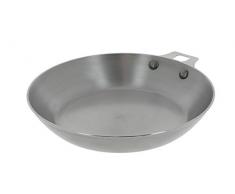 DE BUYER Eisenpfanne, Edelstahl, Silber, 28 cm