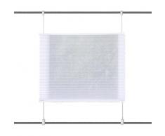 Home Fashion & 94855-701 Up Down Gardine Plissee weiß 130 x 90 cm