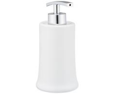WENKO 21084100 Seifenspender Slope WeiÃ, Keramik, 8 x 16 x 8 cm, WeiÃ