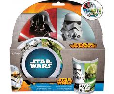Joy Toy 756790 Geschirrset Star Wars 3 teilig aus Melamin