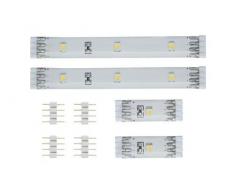Paulmann 70336 YourLED Distance Pack für LED Strip 20 cm Stripe Zubehör 3000 K Warmweiß Weiß klar beschichtet 2x75 cm 2x25 cm 12V DC Verlängerung