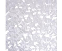 Venilia Klebefolie Fensterfolie statisch Vitrostatic Geomag Sichtschutz Folie, PVC, ohne Phthalate, transparent, 200µm (Stärke: 0,2mm), 53240, 45 cm x 1,5 m