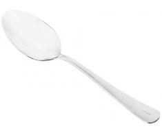 Mercer Culinary Löffel mit Schlitzen + Schale, 18 cm, Edelstahl-Beschichtung, Silberfarben, Silber, 23 cm