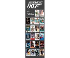 1art1 43800 James Bond 007 - Filmplakate Tür-Poster (158 x 53 cm)