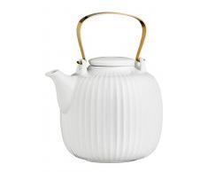 Kähler Hammershoi Teekanne, Porzellan, 14.5 cm