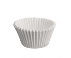 IBILI Muffinförmchen-Set, 8 x 4,5 cm, 50-teilig, Papier, weiß, 8 x 4.5 x 8 cm, Einheiten