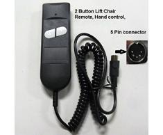 Youlian YL Up/Down 5-poliger Roll-Linie, 180° elektrisches Sofa Fernbedienung für OKIN, Limoss, Stolz, Golden, Berkline Lift Stuhl oder Power-Liege