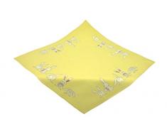 Bellanda Tischdecken, Polyester, gelb, 85x85x0.5 cm