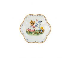 Villeroy & Boch Annual Easter Edition Jahresschale 2020, dekorativer Essteller für Ostern, 16 x 3 cm, Premium Porzellan, bunt, 16x3, Schale