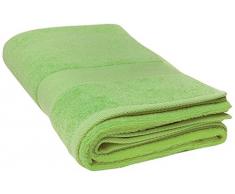 Excélsa Bagno Handtuch 100x150cm in grün, Baumwolle, blau, 100 x 150 x 1 cm