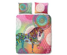 HIP sentha Bettwäsche Bettbezug Baumwolle, Baumwolle, Mehrfarbig, 220x240x1 cm