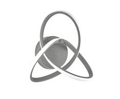 WOFI INDIGO Wandleuchte, Aluminium, anthrazit