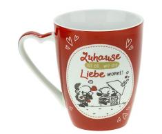 Sheepworld 46182 Tasse Zuhause ist da, wo die Liebe wohnt!