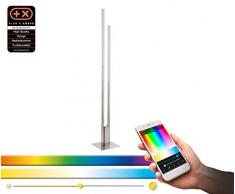 EGLO FRAIOLI-C Stehleuchte, Aluminium, 17 W, nickel-matt