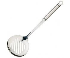 Kitchen Craft Professional Schaumlöffel aus Edelstahl mit langem Stiel und ovalem Griff