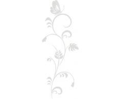 Indigos Wandtattoo, Vinyl, Silber, 240 x 89 cm