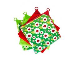 VIGAR Set Geschirrtuch, 4 UDS. Ladybug
