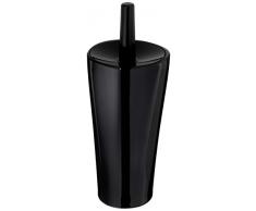 AmazonBasics - Toilettenbürste und Halter - Flüssiges Schwarz