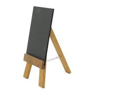 Kreidetafel UK Tafel, Holz, dunkle Eiche, 21 x 15 x 0,6 cm