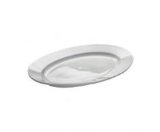 Maxwell & Williams ZG020 Round Platte, Servierplatte, oval, mit Rand, 45 cm, in Geschenkbox, Porzellan