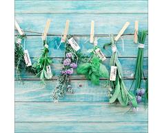 Pro-Art g1721l Wandbild GiclÃ©e KrÃ¤utergarten II 100 x 100 cm