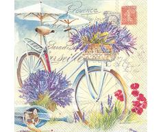 Boston International L848000 IHR 3-Ply Papierservietten, Papier, Provence Toujour