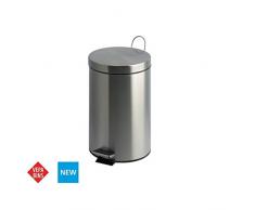V-Part Tretmülleimer 20 Liter, edelstahl matt